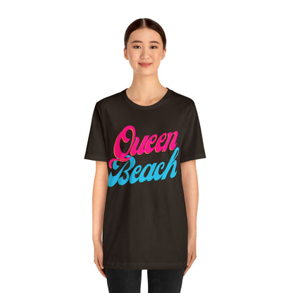 DCAL Beach Collection "Queen Beach" Unisex Jersey Short Sleeve Tee