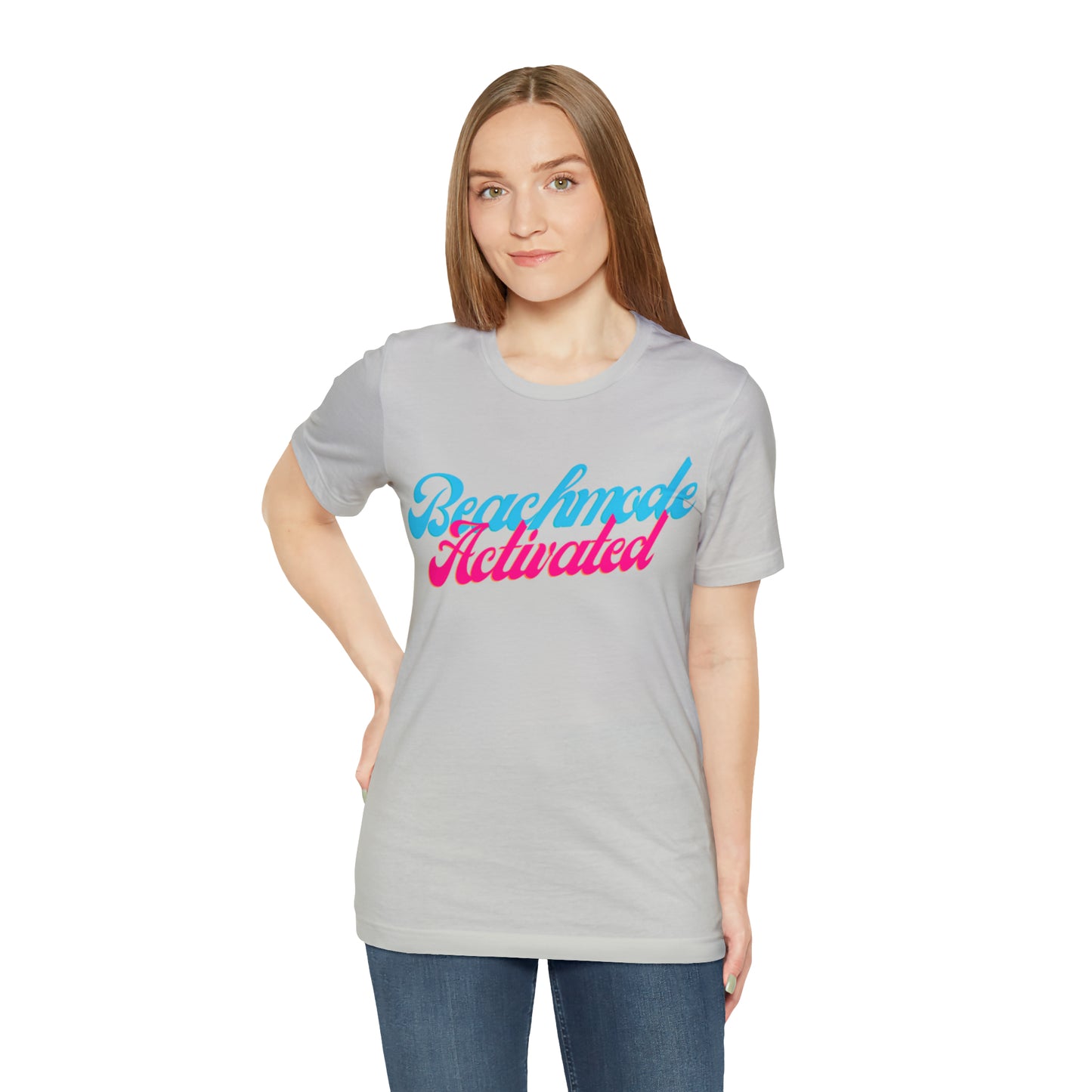 DCAL Beach Collection "Beachmode Activated" Unisex Jersey Short Sleeve Tee