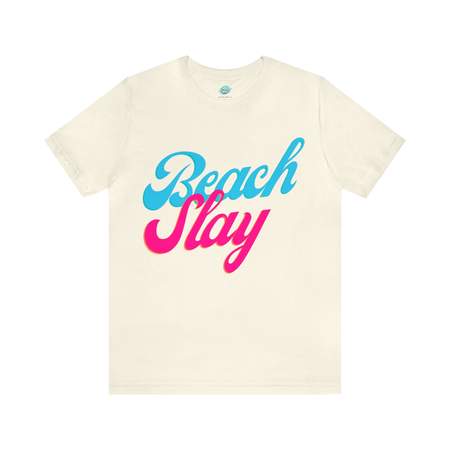 DCAL Beach Collection "Beach Slay" Unisex Jersey Short Sleeve Tee