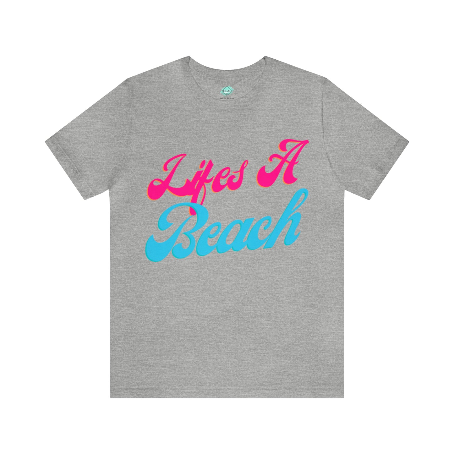 DCAL Beach Collection "Wifes a Beach" Unisex Jersey Short Sleeve Tee