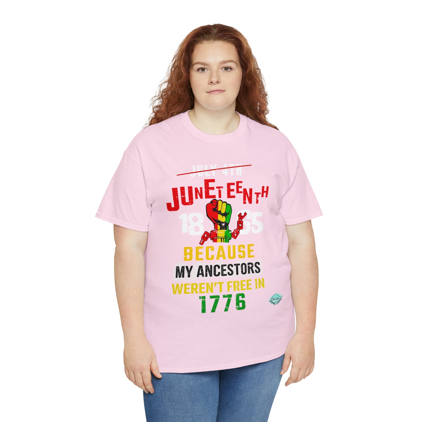 DCAL Juneteenth "Ancestors" Unisex Heavy Cotton Tee