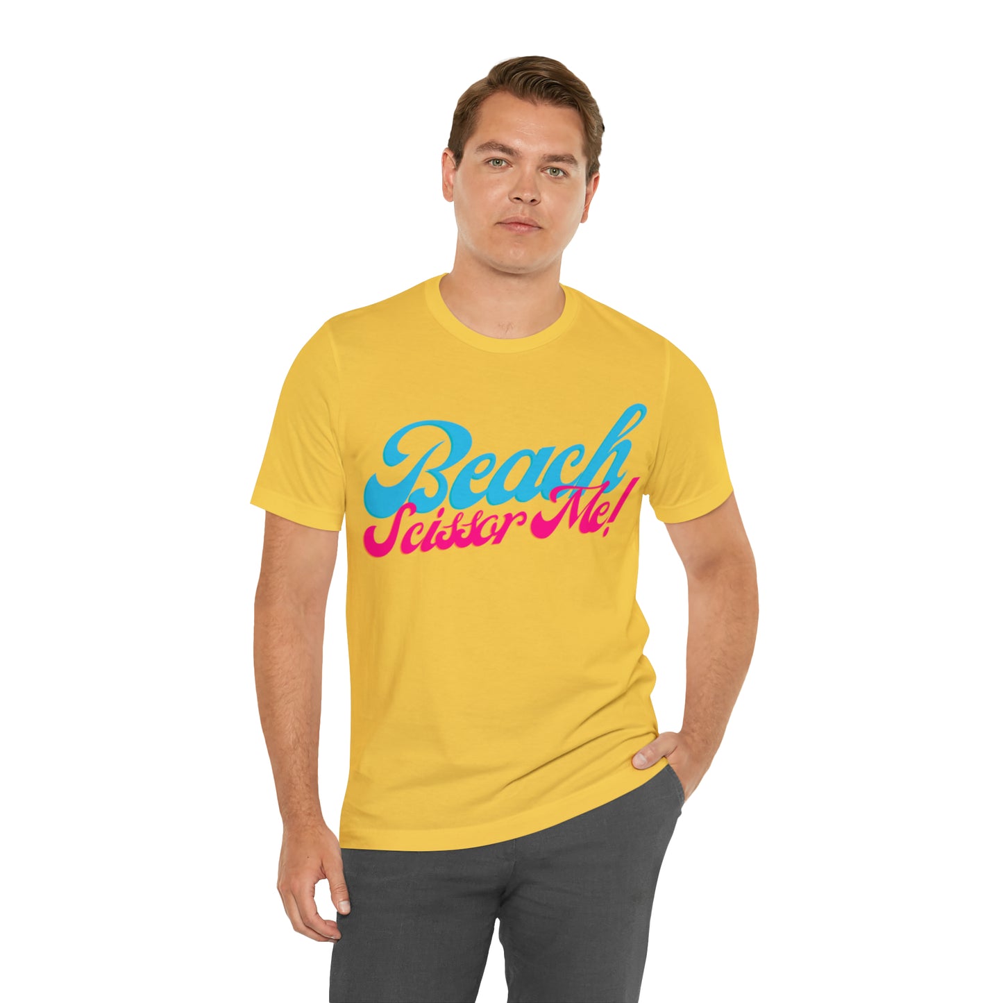 DCAL Beach Collection "Beach Scissor Me" Unisex Jersey Short Sleeve Tee