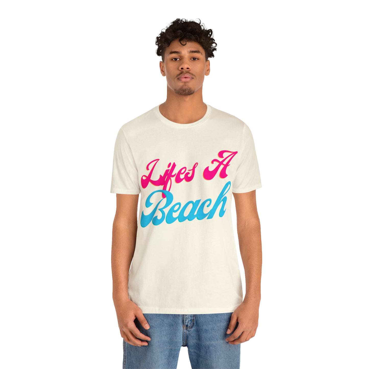 DCAL Beach Collection "Wifes a Beach" Unisex Jersey Short Sleeve Tee