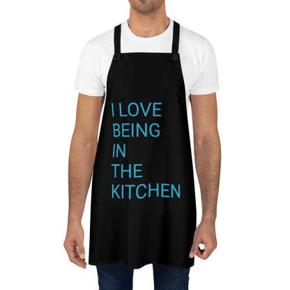 DCAL Kitchen Accessories "Love Being In The Kitchen" Apron