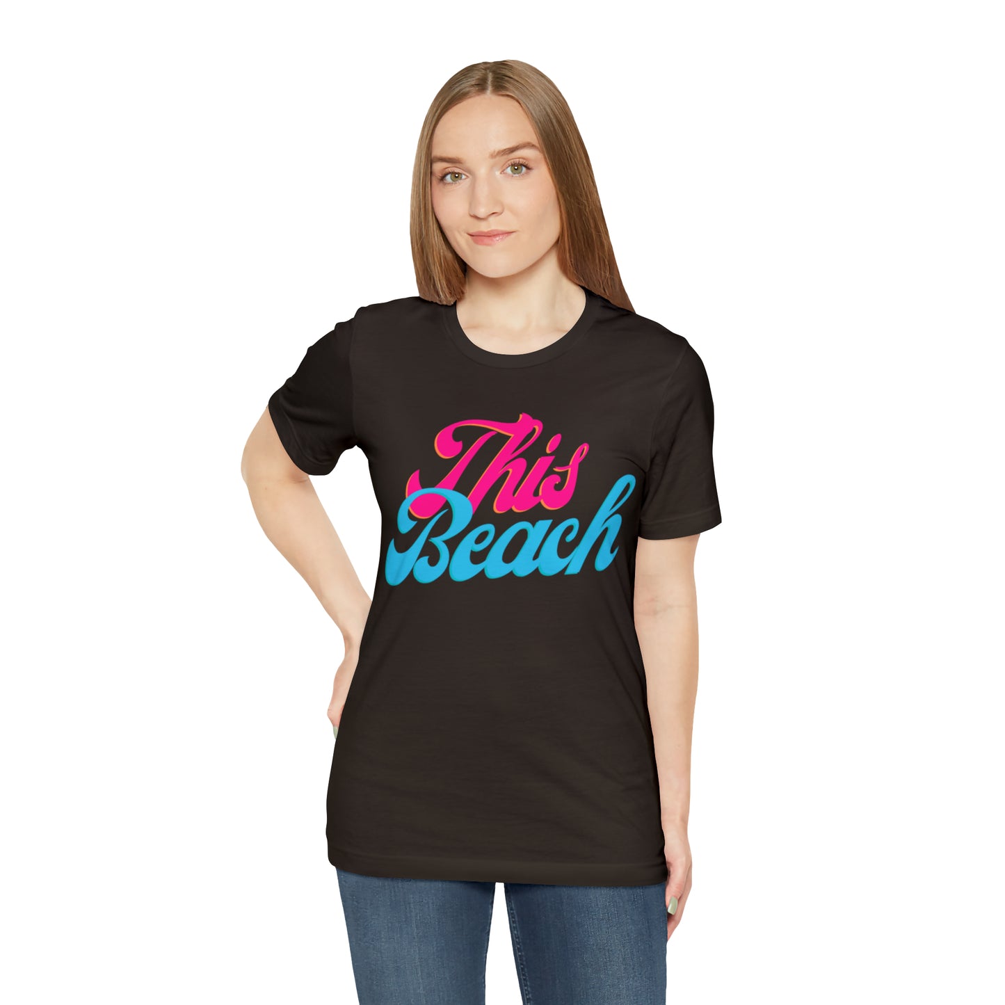 DCAL Beach Collection "This Beach" Unisex Jersey Short Sleeve Tee