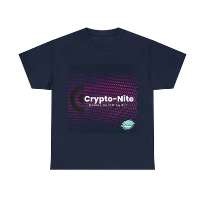 DCAL Graphic Tees "Crypto-Nite" Unisex Heavy Cotton Tee