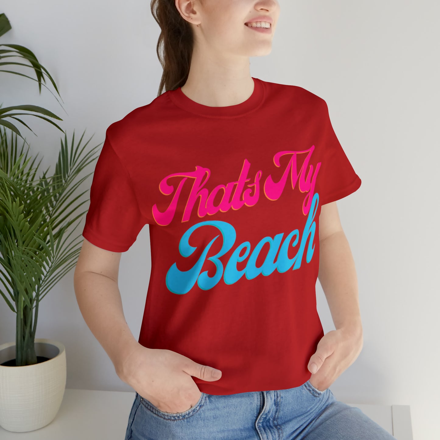 DCAL Beach Collection "Thats My Beach" Unisex Jersey Short Sleeve Tee