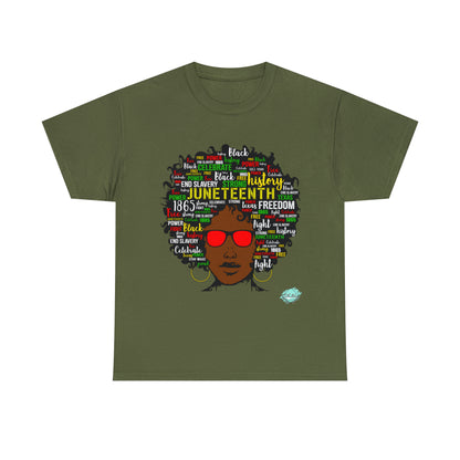 DCAL Juneteenth "Natural" Unisex Heavy Cotton Tee