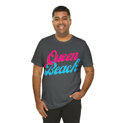 DCAL Beach Collection "Queen Beach" Unisex Jersey Short Sleeve Tee