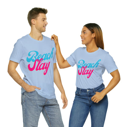 DCAL Beach Collection "Beach Slay" Unisex Jersey Short Sleeve Tee