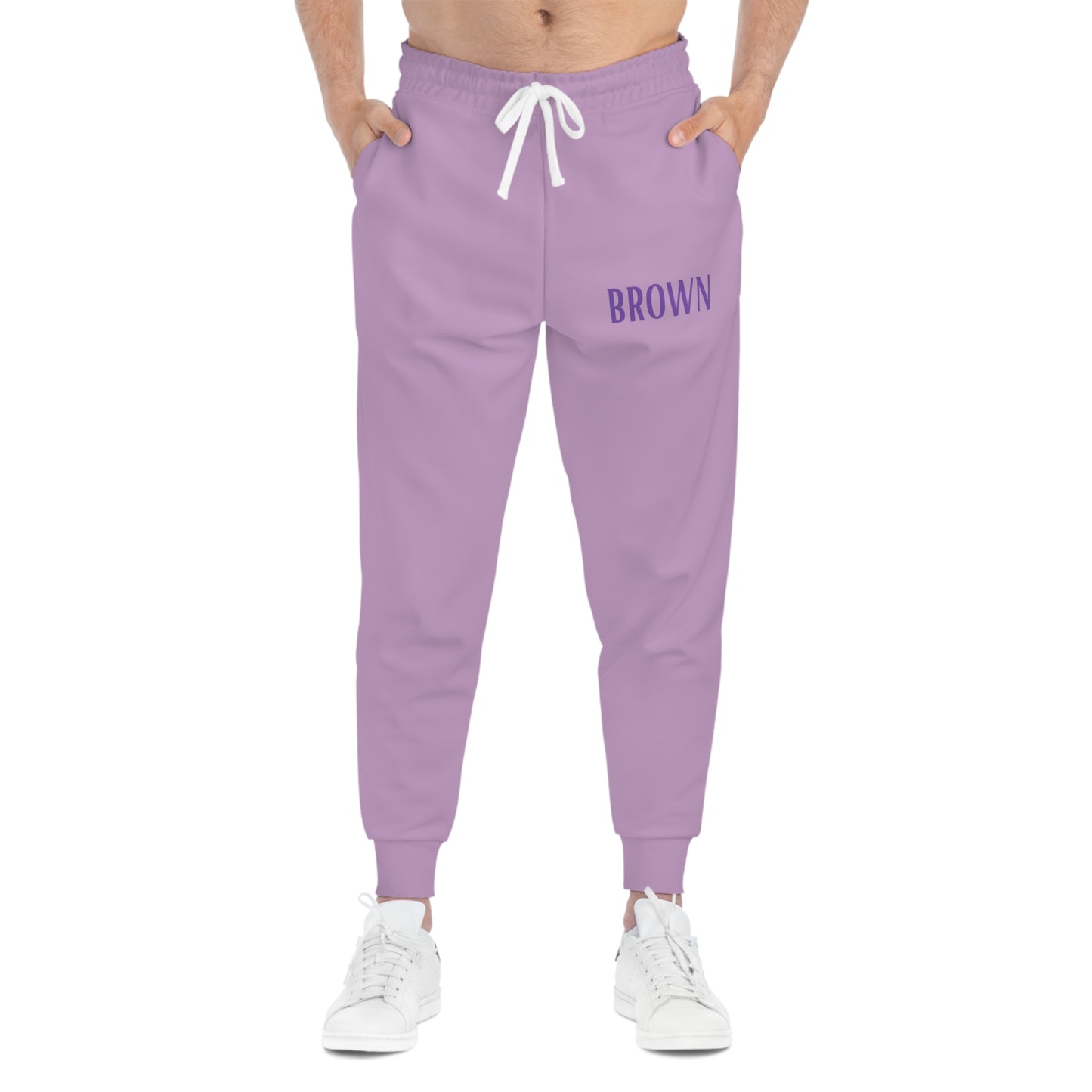 DCAL Brown Collection Bottoms "Lilac" Athletic Joggers