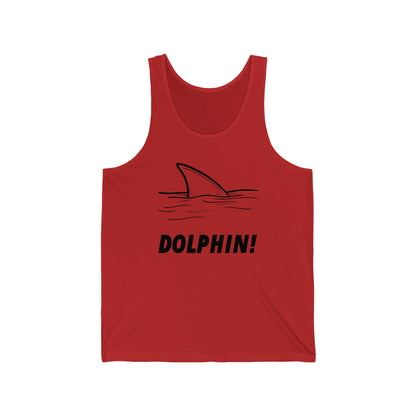 DCAL Graphic Tees  "Florida Dolphin"" Unisex Jersey Tank