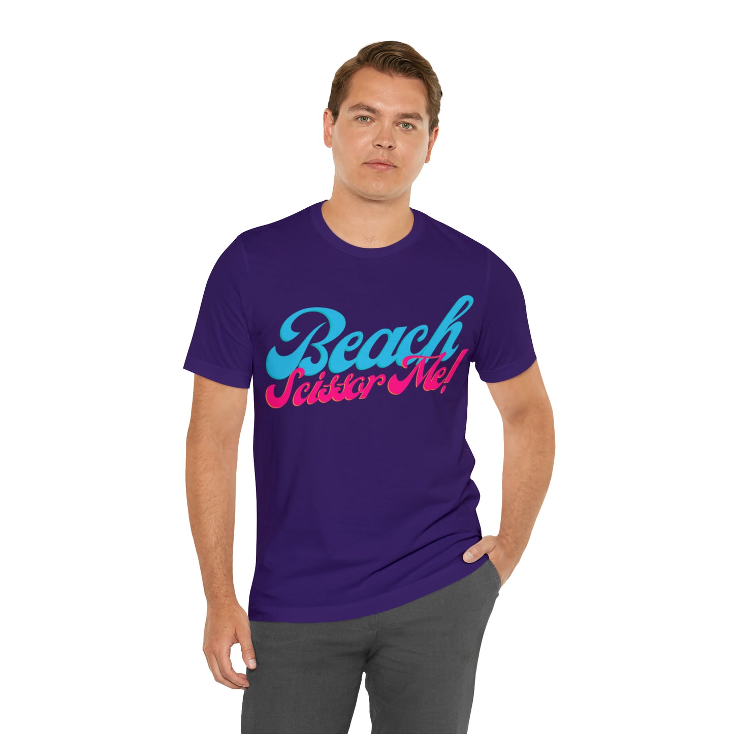 DCAL Beach Collection "Beach Scissor Me" Unisex Jersey Short Sleeve Tee