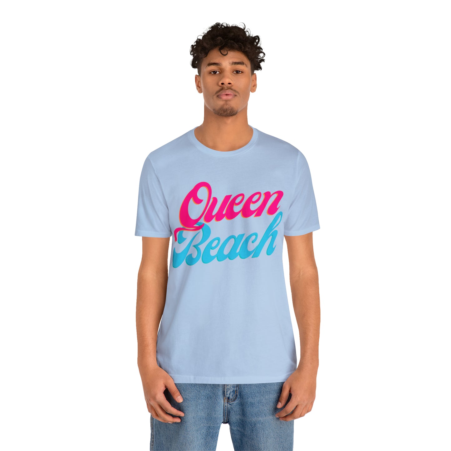 DCAL Beach Collection "Queen Beach" Unisex Jersey Short Sleeve Tee