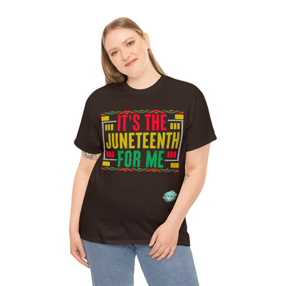 DCAL Juneteenth Its The Juneteenth" Unisex Heavy Cotton Tee