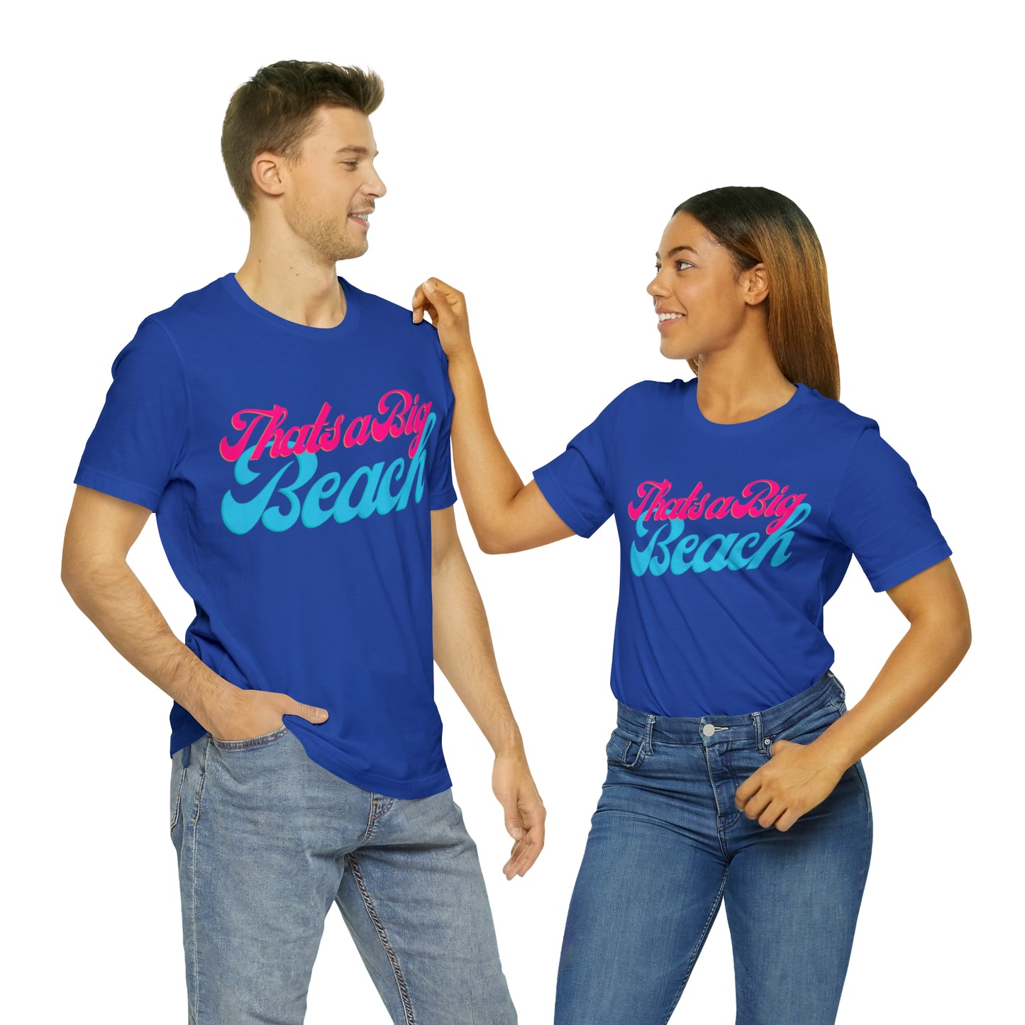 DCAL Beach Collection "Thats a Big Beach" Unisex Jersey Short Sleeve Tee