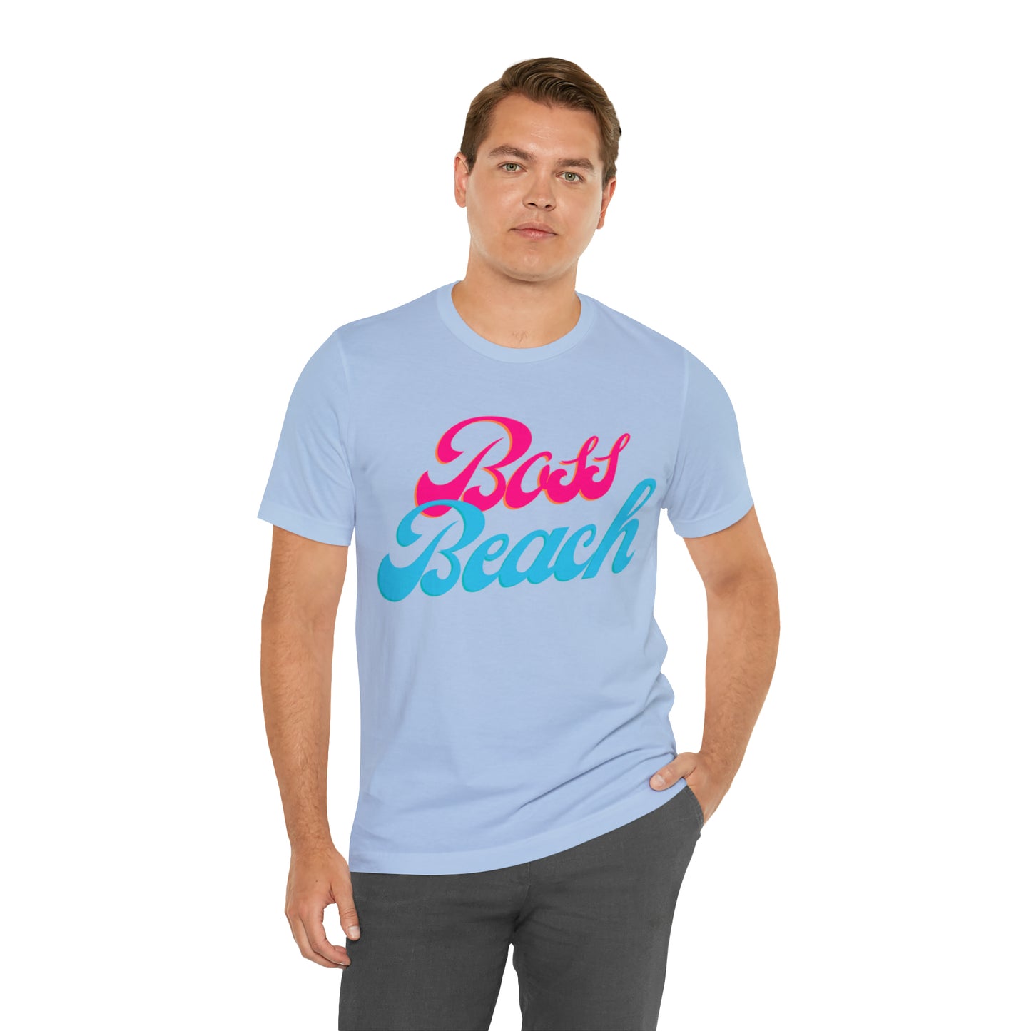 DCAL Beach Collection "Boss Beach" Unisex Jersey Short Sleeve Tee