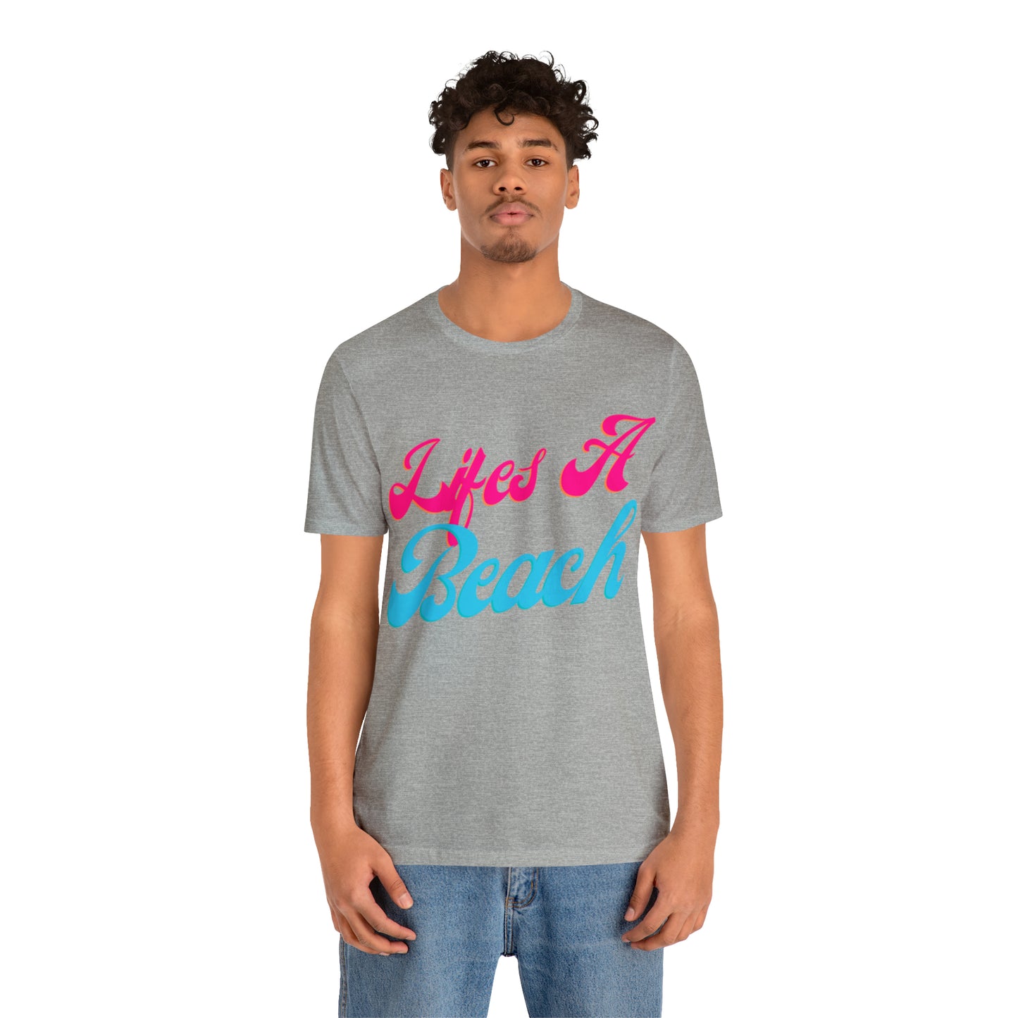 DCAL Beach Collection "Wifes a Beach" Unisex Jersey Short Sleeve Tee