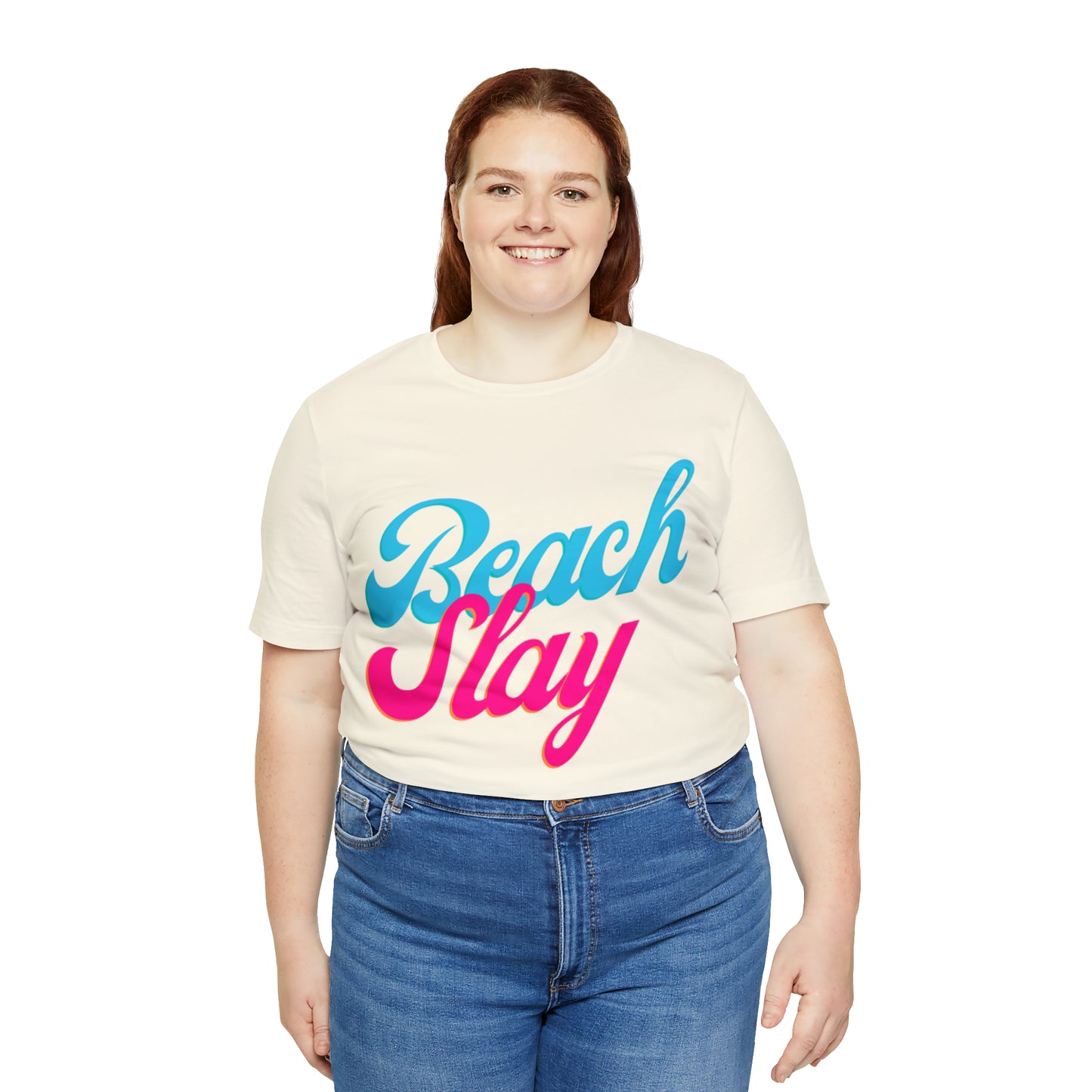 DCAL Beach Collection "Beach Slay" Unisex Jersey Short Sleeve Tee