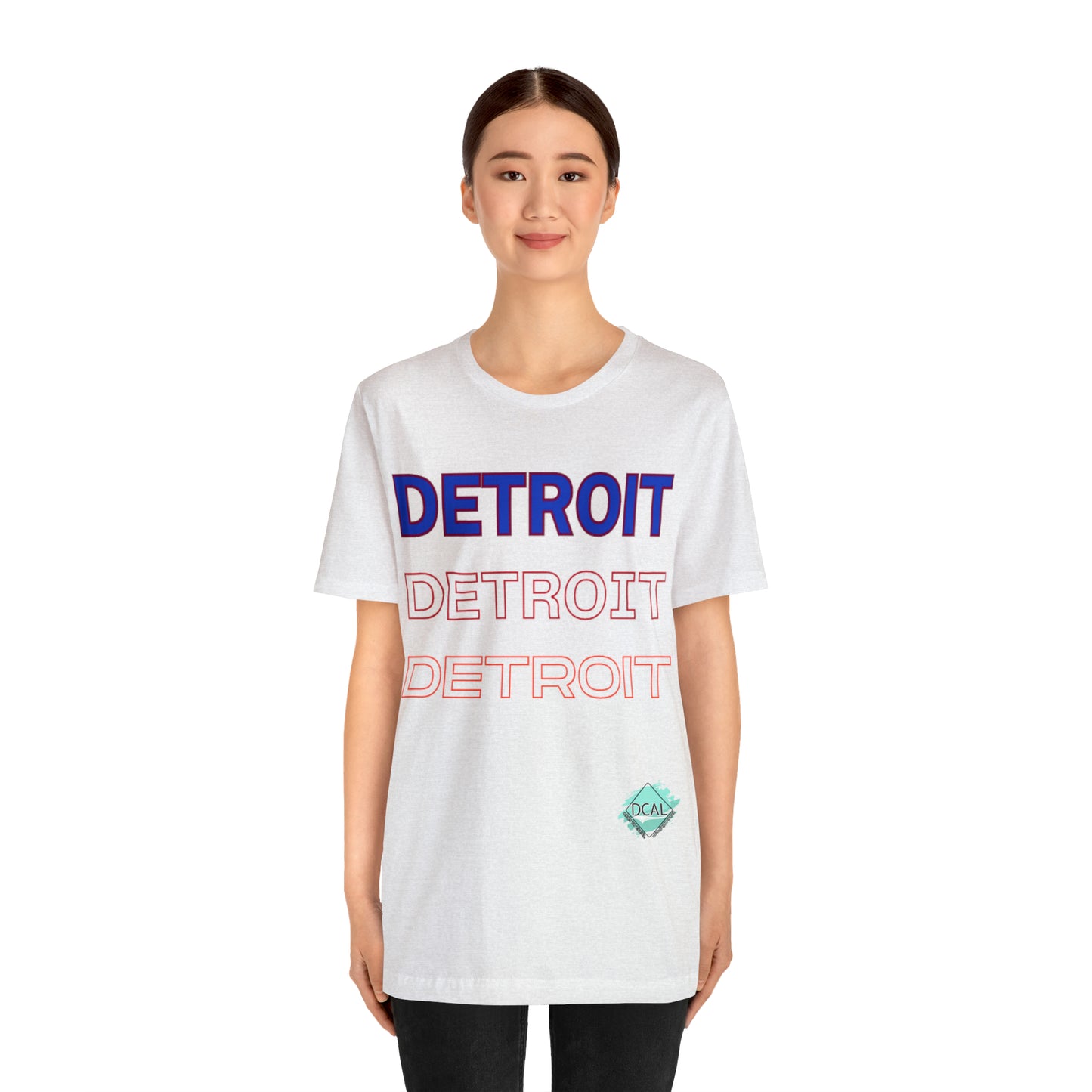 DCAL Downtown Diaries "Detroit" Unisex Jersey Short Sleeve Tee