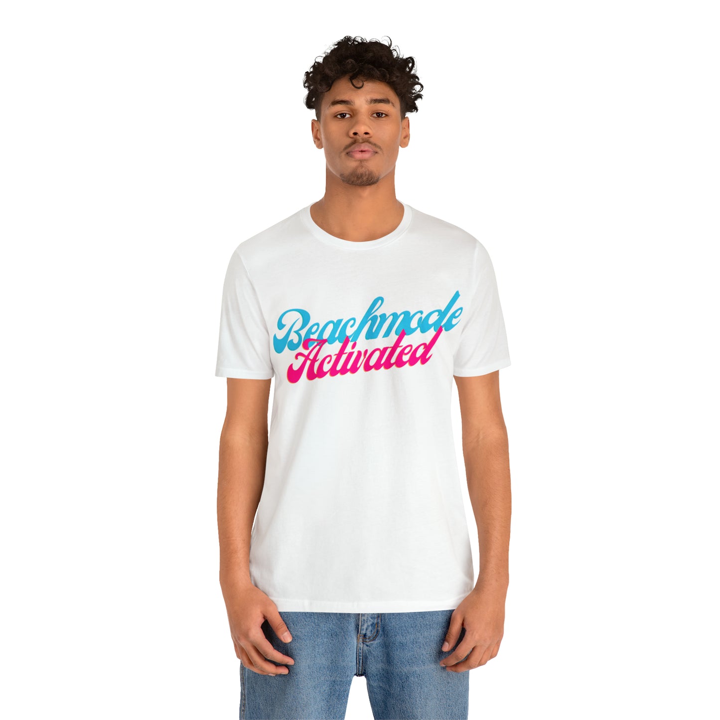 DCAL Beach Collection "Beachmode Activated" Unisex Jersey Short Sleeve Tee