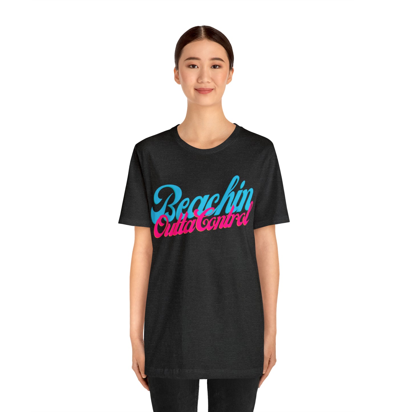 DCAL Beach Collection "Beachin Outta Control" Unisex Jersey Short Sleeve Tee