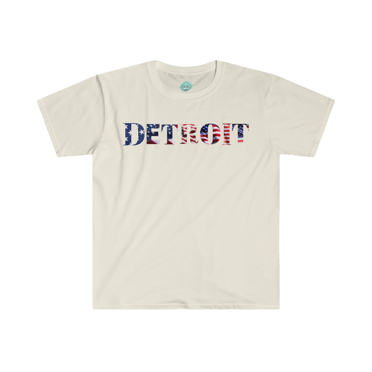 DCAL Downtown Diaries "Detroit" Unisex Softstyle T-Shirt