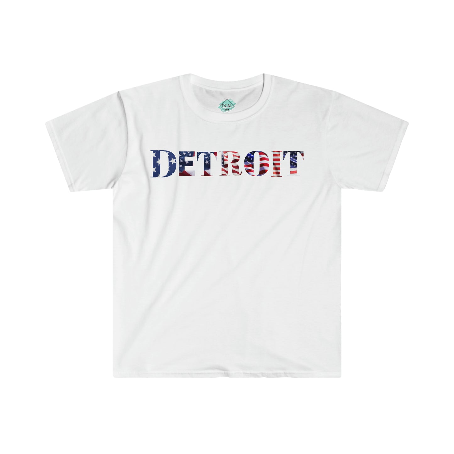 DCAL Downtown Diaries "Detroit" Unisex Softstyle T-Shirt