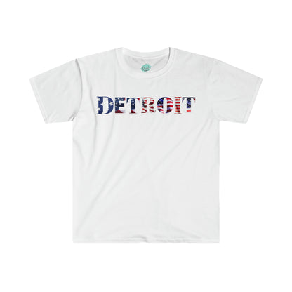 DCAL Downtown Diaries "Detroit" Unisex Softstyle T-Shirt