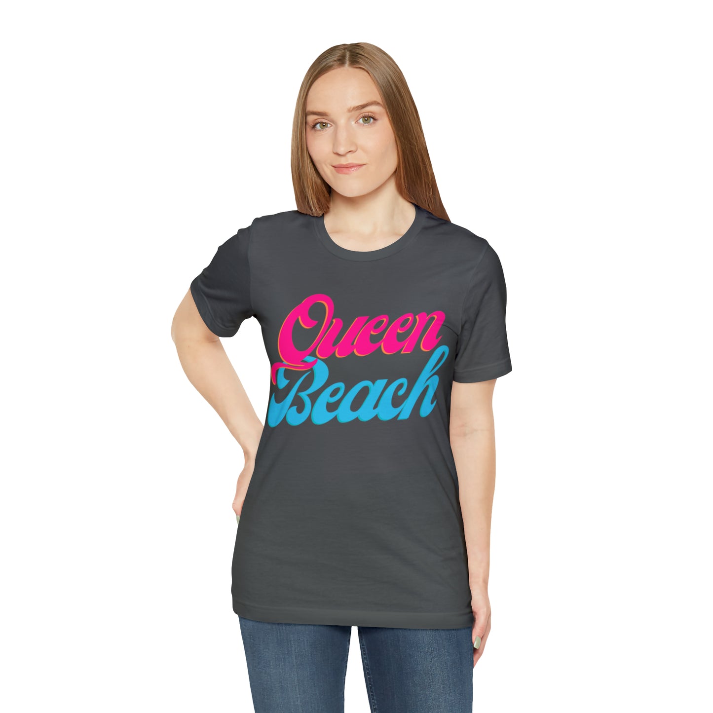 DCAL Beach Collection "Queen Beach" Unisex Jersey Short Sleeve Tee