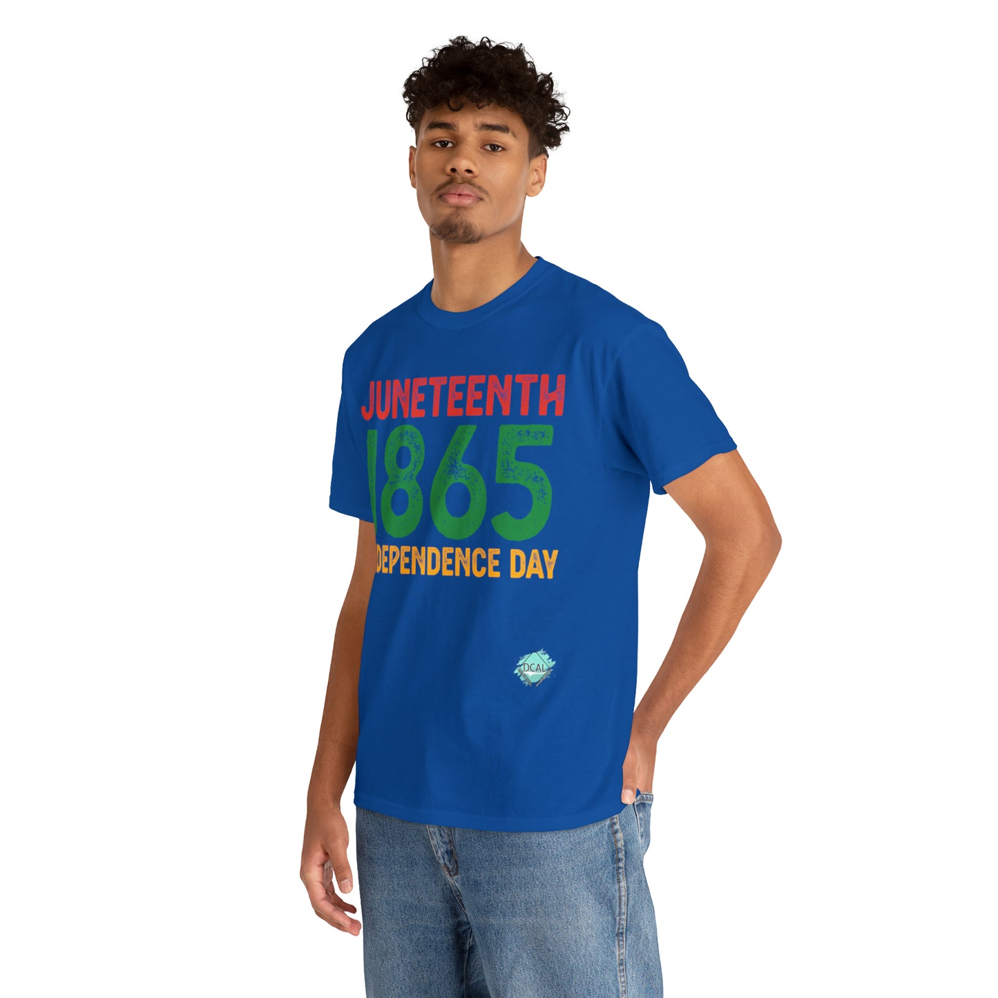 DCAL Juneteenth "1865" Unisex Heavy Cotton Tee