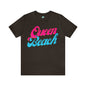 DCAL Beach Collection "Queen Beach" Unisex Jersey Short Sleeve Tee