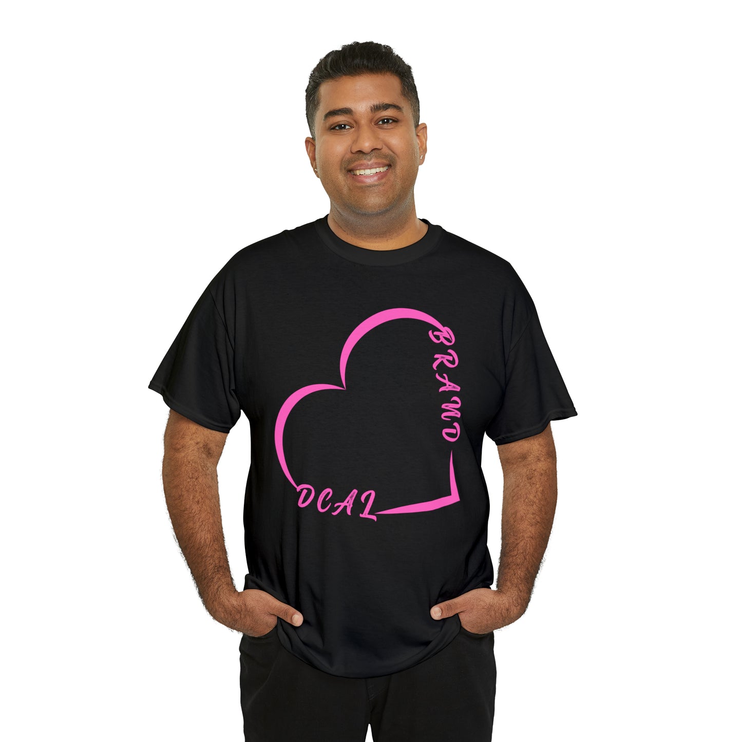 DCAL Graphic Tees "Heart" Unisex Heavy Cotton Tee