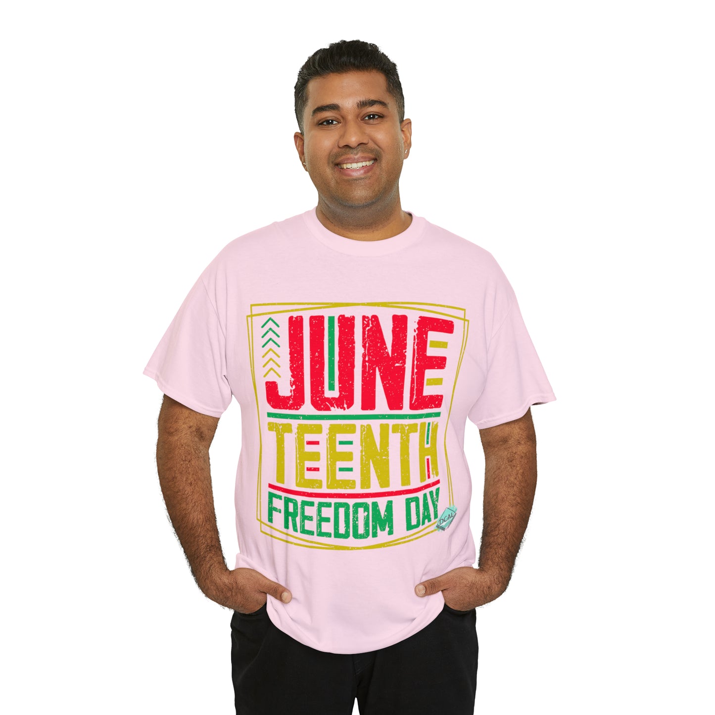 DCAL Juneteenth "Freedom Day" Unisex Heavy Cotton Tee