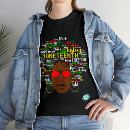 DCAL Juneteenth "Natural" Unisex Heavy Cotton Tee