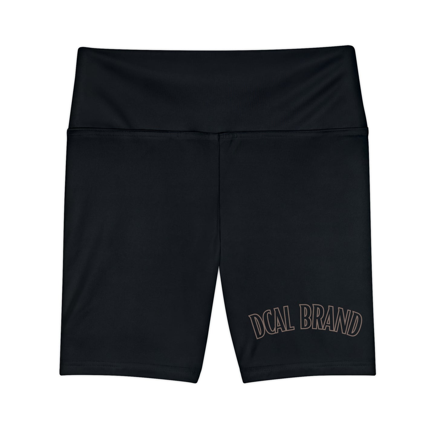 DCAL Brown Collection Minimalist "Black" Women's Workout Shorts