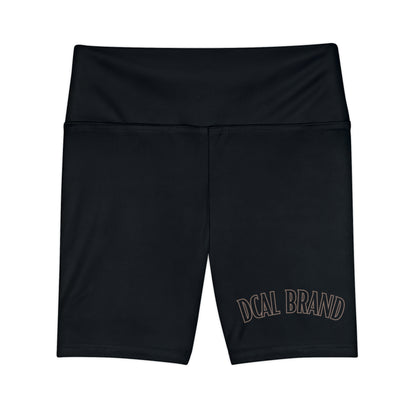 DCAL Brown Collection Minimalist "Black" Women's Workout Shorts