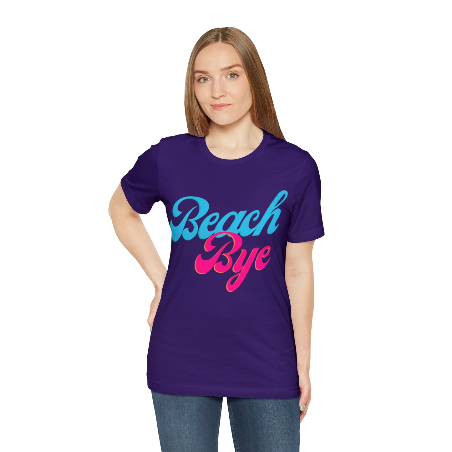 DCAL Beach Collection "Beach Bye" Unisex Jersey Short Sleeve Tee