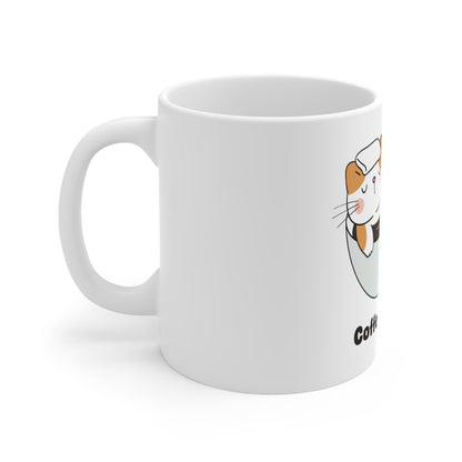 DCAL Meow Collection "Coffee Break" Ceramic Mug 11oz