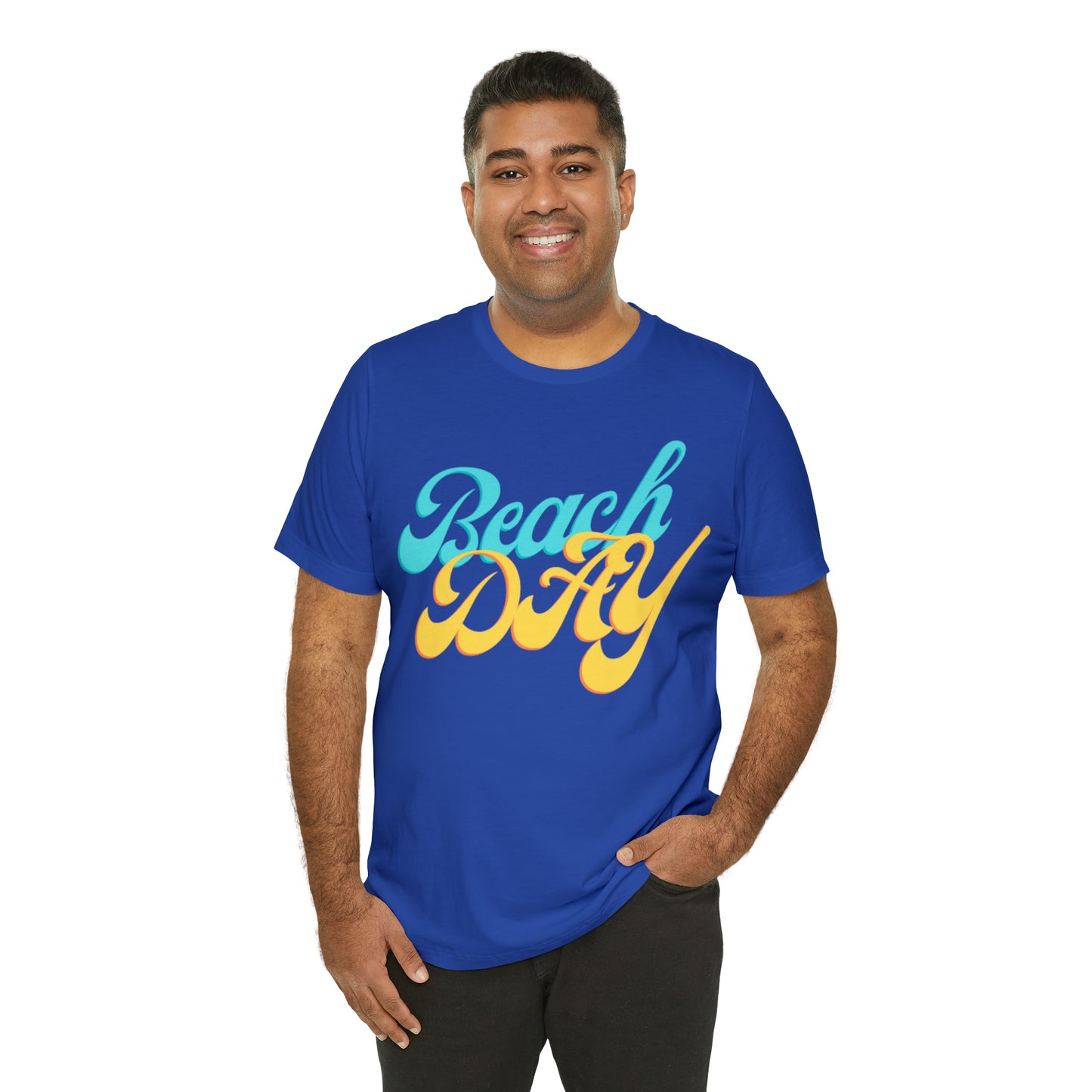 DCAL Beach Collection "Beach Day" Unisex Jersey Short Sleeve Tee