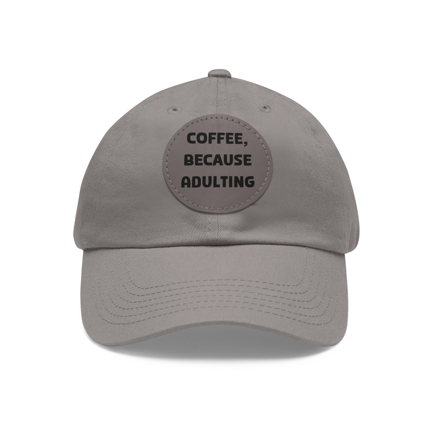 DCAL Brown Collection Accessories "Coffee" Hat with Leather Patch (Round)