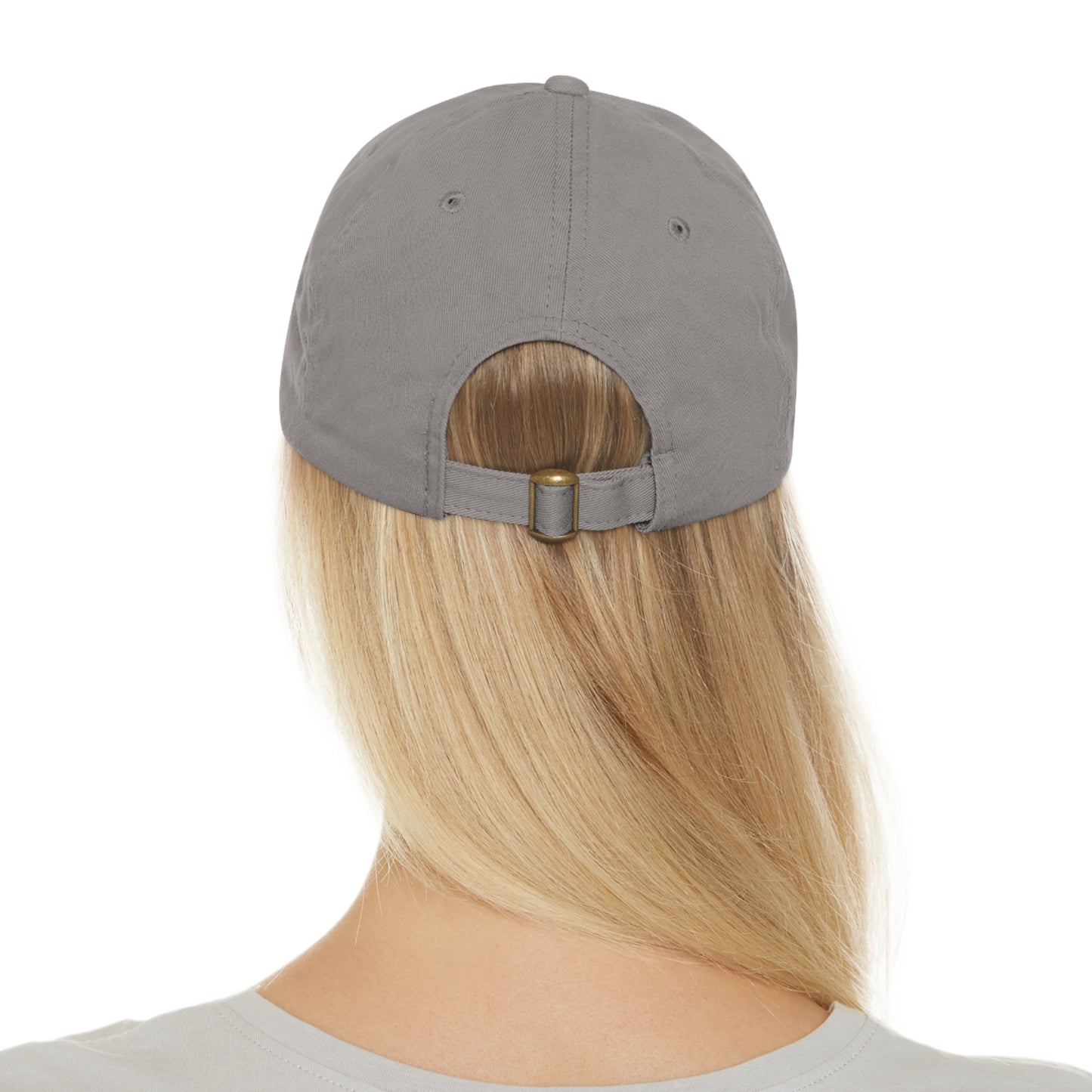 DCAL Accessories "Decaffeinated Human"  Hat with Leather Patch (Rectangle)