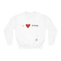 DCAL Graphic Tees "I Heart My PitBull" Unisex DryBlend® Crewneck Sweatshirt