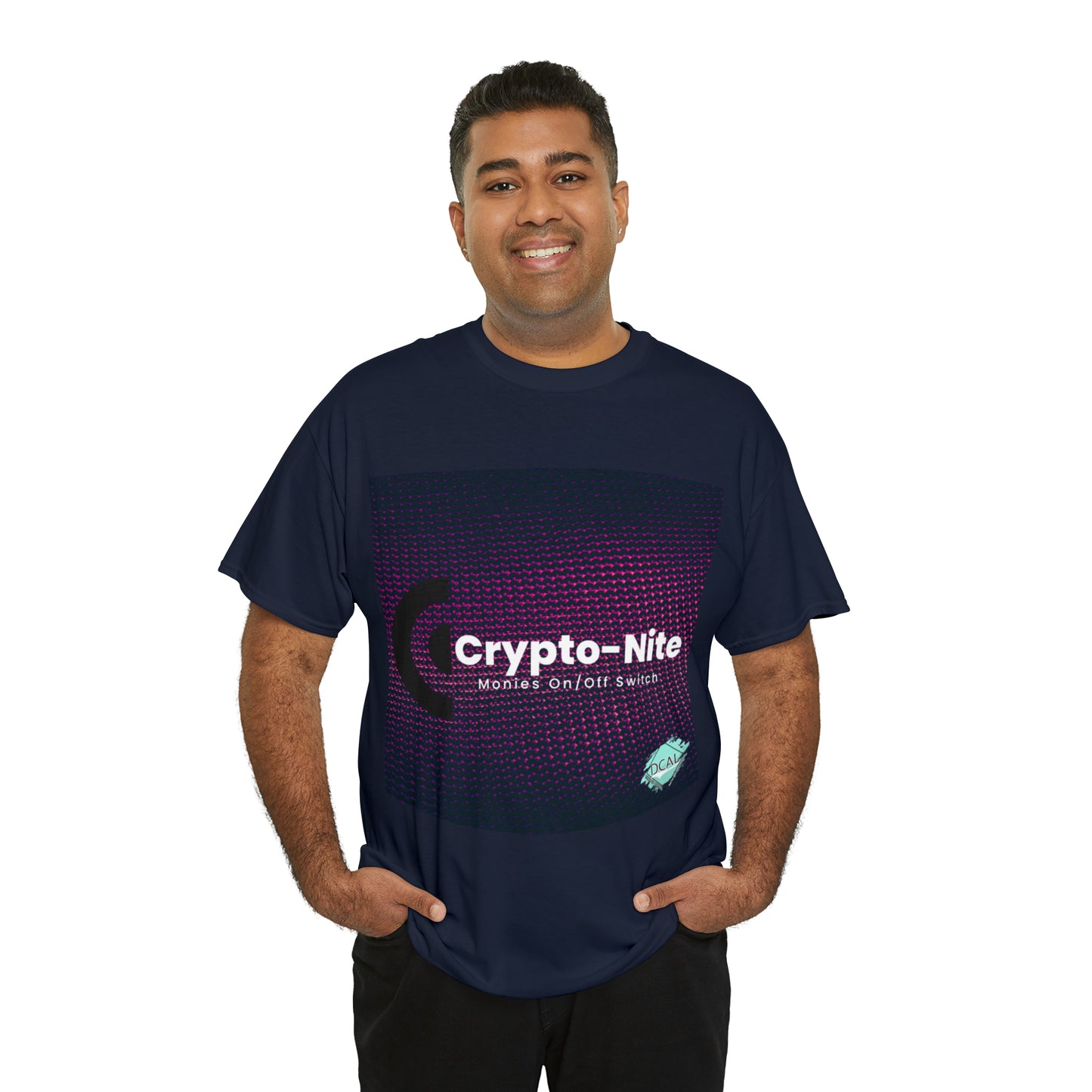 DCAL Graphic Tees "Crypto-Nite" Unisex Heavy Cotton Tee