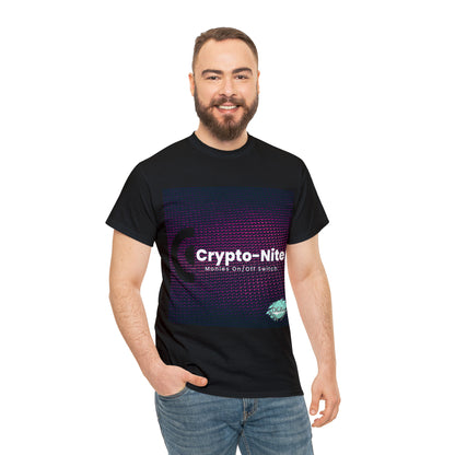 DCAL Graphic Tees "Crypto-Nite" Unisex Heavy Cotton Tee