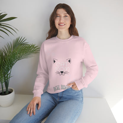 DCAL Meow Collection "Cat Mom" Unisex Heavy Blend™ Crewneck Sweatshirt