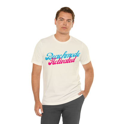 DCAL Beach Collection "Beachmode Activated" Unisex Jersey Short Sleeve Tee