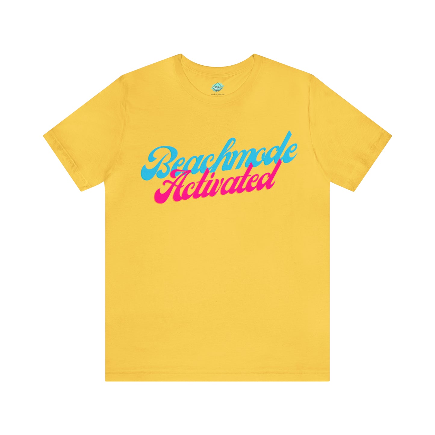 DCAL Beach Collection "Beachmode Activated" Unisex Jersey Short Sleeve Tee