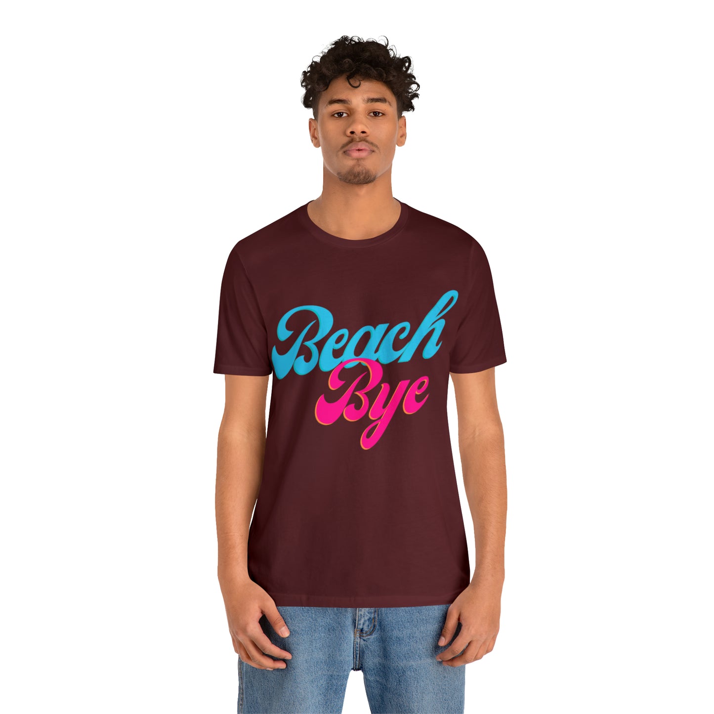 DCAL Beach Collection "Beach Bye" Unisex Jersey Short Sleeve Tee