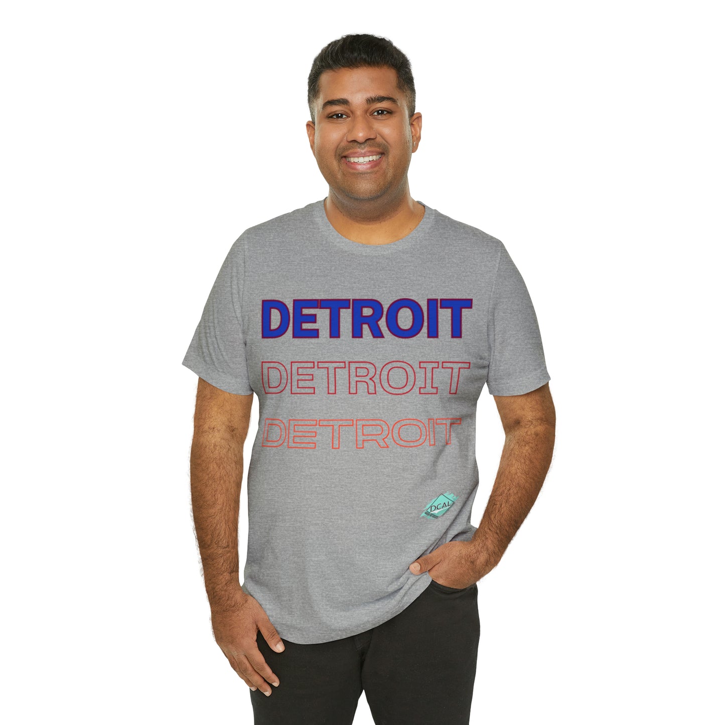 DCAL Downtown Diaries "Detroit" Unisex Jersey Short Sleeve Tee